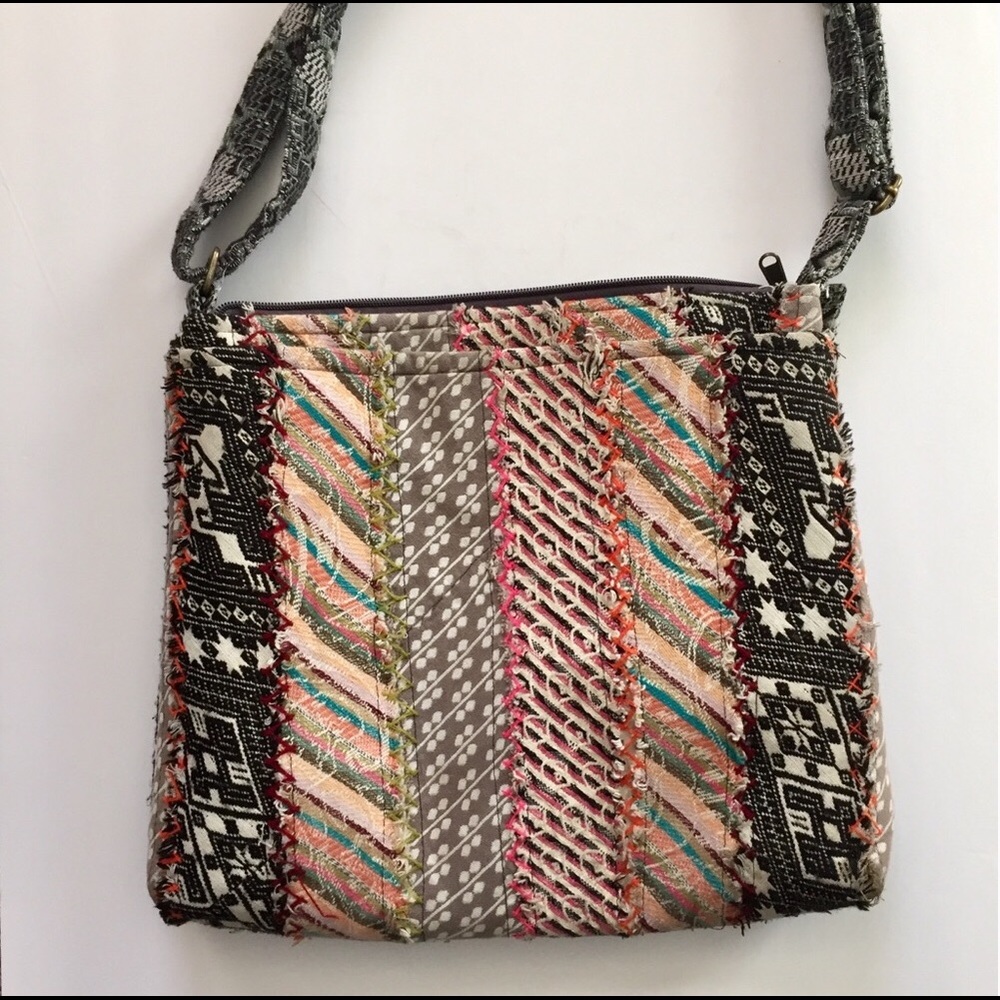 Demdaco Boho Crossbody shoulder tote purse satchel